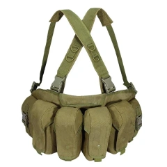 Utility MOLLE Tactical Chest Rig with Pouches Multi-functional Tactical Chest Rig  Outdoor Tactical Chest Rig  Vest Best Selling Hunting Rig Harness for Tactical Heavy Duty Tactical Chest Hanger Rig Outdoor Tactical Chest Pack Rig