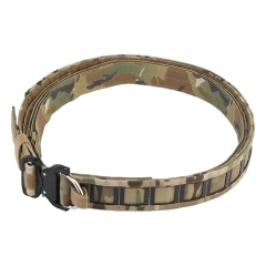 Wear-resistant Adjustable Training Durable Quick Release Sports Tactical Belt Men Hiking Nylon Web Work Belt   Multifunctional outdoor Tactical Belt High Quality Training Equipment Belts practical Outdoor Hunting Multifunctional Set