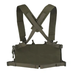 Customized Tactical Chest Pack Tactical Molle Chest Rig with Multi-Pockets Mag Pouch Training Tactical Vest Tactical Chest Rig with Mag Pouch Tactical Molle Micro Chest Rigs Adjustable Detachable Tactical Modular Vest Chest Rig