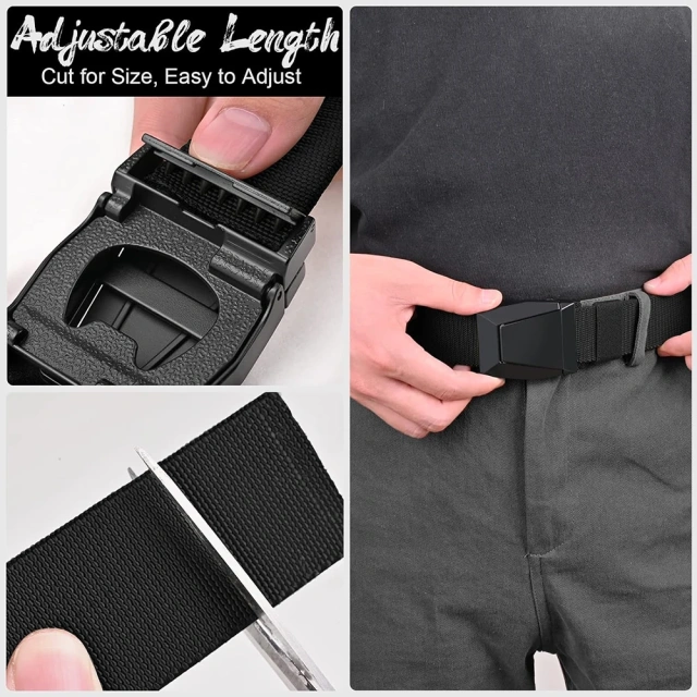 Lightweight Adjustable Training Men's Belt Durable Tactical Stretch Web Nylon Belt with Quick Release Buckle  Multifunctional Outdoor Security Belts Waist Pack Hunting Tactical Utility Kit Duty Belts Bag Tactical Training Belt Pouch Bag