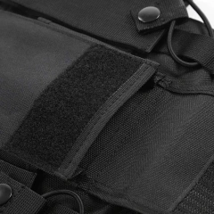 Nylon Tactical Vest Rig with Adjustable Shoulder Straps Tactical Hunting Chest Rig Utility Tactical Vest Chest Rig Wholesale Tactical Equipment Chest Rig High Quality Outdoor Tactical Chest Rig Multifunctional Pouches Tactical Vest