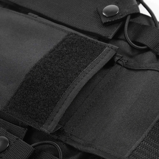 Nylon Tactical Vest Rig with Adjustable Shoulder Straps Tactical Hunting Chest Rig Utility Tactical Vest Chest Rig Wholesale Tactical Equipment Chest Rig High Quality Outdoor Tactical Chest Rig Multifunctional Pouches Tactical Vest