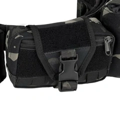 Lightweight Camping Outdoor Premium Adjustable Camping Tactical Duty Belt Premium Multifunctional Utility Belt With Pouches  Wholesale Premium Hunting Belt Outdoor Multifunctional Climbing Storage Bag Hunting Pouch Belt Pocket Bag tactic Waist Belt