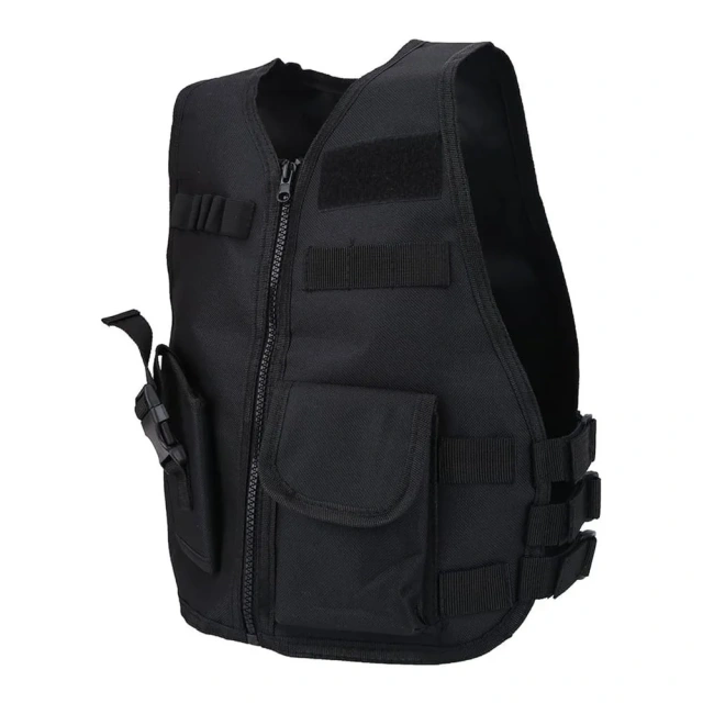 Wholesale Children Hiking Camouflage Vest Breathable Kids Tactical Waistcoat Assault Training Wear-resistant Protective Vest   Training Vest Mesh Light outdoors Breathable stab-proof Vest Breathable Lightweight Hunting Vest