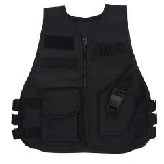 Wholesale Children Hiking Camouflage Vest Breathable Kids Tactical Waistcoat Assault Training Wear-resistant Protective Vest   Training Vest Mesh Light outdoors Breathable stab-proof Vest Breathable Lightweight Hunting Vest