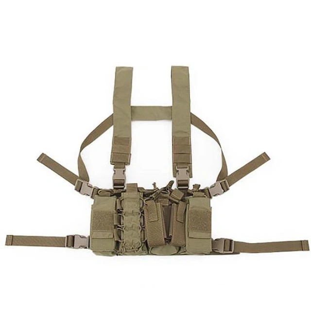 Outdoor Camouflage Chest Rig Bags New Men Women Protective Tactical Vest Soft Tactical Chest Rigs with Pouches military Tactical Chest Rig Hunting Vest Camo Tactical Chest Rig With Mag Pouch Heavy Duty Training Rig
