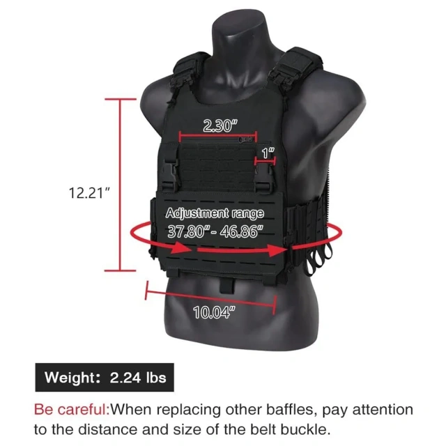 Customized Outdoors Durable Tactical Vest for Hunting Breathable Training Vest High Quality Hunting Wear-resistant Training Vest  Training Vest Breathable Security Adjustable Training durable outdoors security Training vest
