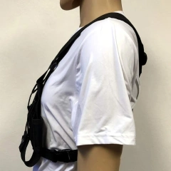 Advanced Tactical Chest Vest with Adjustable Pockets Tactical MOLLE Vest Heavy Duty Tactical Vest Rig Adjustable Tactical Molle Micro Chest Rigs Modular Tactical Chest Rig Vest with Mag Pouch High Quality Training Chest Rigs