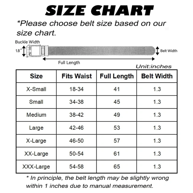 Wear-resistant Lightweight Reversible Ratchet Belt Nylon Web Tactical Work Belt with Automatic Slide Buckle  Adjustable Training Nylon Web Work Rigger Belts with Heavy Duty Quick Release Buckle Tactical Belt