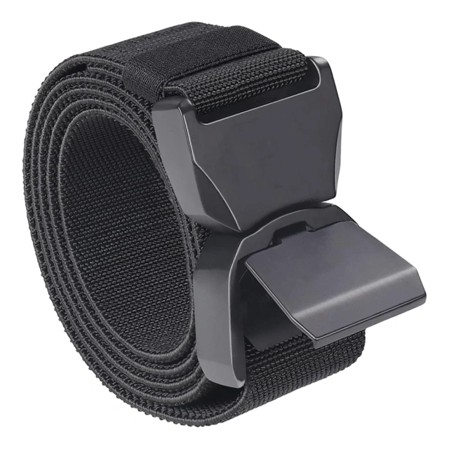 Durable High Quality Quick Release Tactical Belt Work Nylon Web Golf Belt with Heavy Duty Seat Belt Buckle  Lightweight Camping and Everyday Use Padded Patrol Belts Hunting Gadget Pouch Waist Bag Adjustable Outdoor Tactical Belt