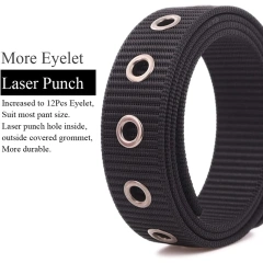 Training Durable Outdoors Thicken Nylon Web Belts Men Cut to Fit Wear-resistant Heavy Duty Tactical Work Belt  Tactical Duty Belts with Holster Flashlight Pouch Handcuff Case Sets Tactical multifunctional Utility Kit Belts