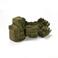 Outdoor Splash Proof Adjustable Waist Cover Set Waterproof Multifunctional Wear-resistant Waist Belt  Training Multifunctional Outdoor Tactical Heavy Duty Modular Equipment Belts High Duty Mountaineering Utility Belt with Pouches