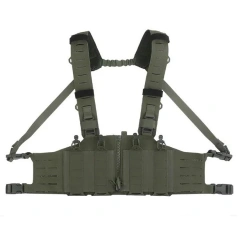 Custom Good Quality Tactical Chest Rig Vest Outdoor Safety Tactical Chest Rig Lightweight Tactical Chest Hanging Customized Tactical Chest Rig Multi-pockets Camo Harness Tactical Chest Rig Vest Tactical Chest Pack Rig