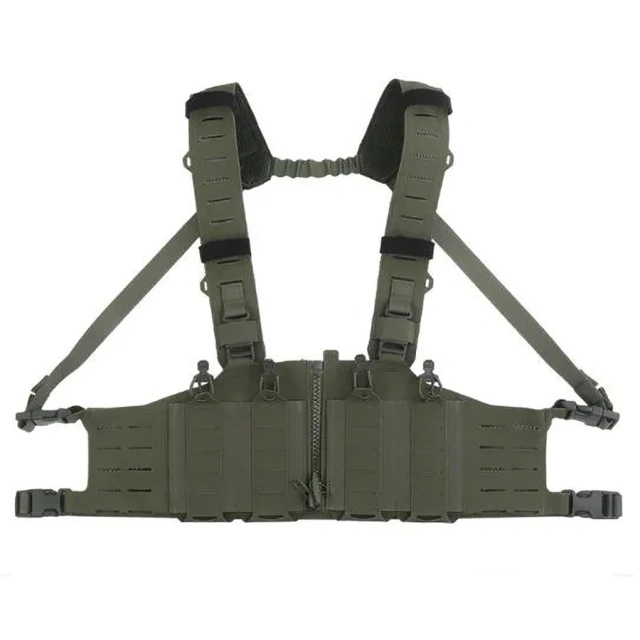 Custom Good Quality Tactical Chest Rig Vest Outdoor Safety Tactical Chest Rig Lightweight Tactical Chest Hanging Customized Tactical Chest Rig Multi-pockets Camo Harness Tactical Chest Rig Vest Tactical Chest Pack Rig