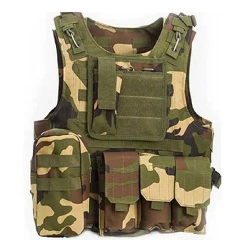 Hot Selling Multifunctional Hunting Vest Wear-Resistant Tactical Vest for Outdoors Breathable Training Hunting Vest Training outdoors Breathable Vest Adjustable Assault Training Paintball Vest