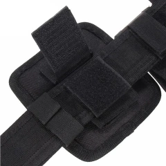 Tactical Multifunctional Security Belts Outdoor Training Utility Kit Detachable Duty Belt with Pouch Set Modular Equipment  Waterproof multifunctional Wear-resistant Adjustable Training durable Fully Adjustable sports Canvas Web Belt