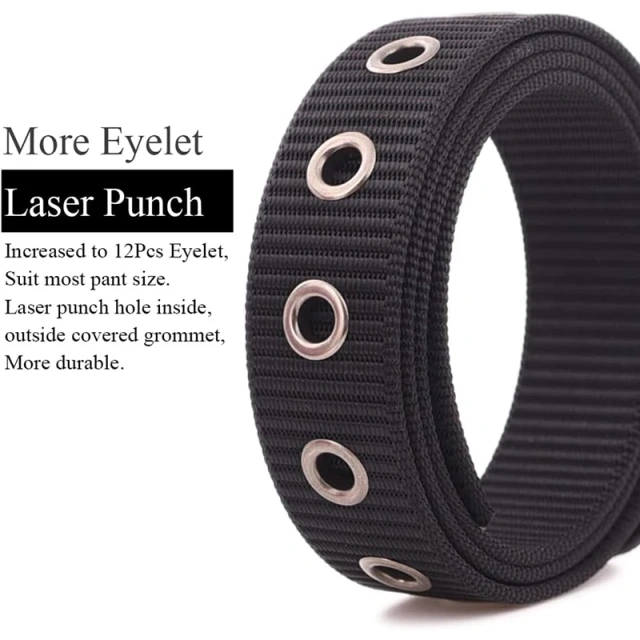 Training Durable Outdoors Thicken Nylon Web Belts Men Cut to Fit Wear-resistant Heavy Duty Tactical Work Belt  Wholesale Durable Ratchet Belts Nylon Web Belts Casual with Automatic Buckle Adjustable Golf Tactical Nylon Belt