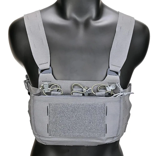 Hot Selling Camouflage Chest Rig Harness with Pouch Magazine Camouflage Molle Chest Rigs Hunting Tactical Chest Vest military Outdoor Molle System Tactical Chest Rig High Quality Hunting Tactical Vest Gear Chest Rig for Hunting