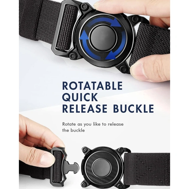 High Quality Men Fashionable Multifunctional Tactical Belt Wear-resistant Durable Stretch Nylon Web Tactical Belt  Durable Hot selling Tactical fashion Nylon Belt lightweight Plastic Buckle Metal Free Tactical Belt