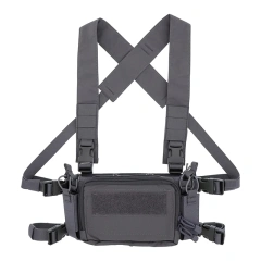 Good Quality Tactical Micro Chest Rig with Mag Pouch Tactical Hunting Vest Outdoor Chest Rig Tactical Vest Customized Tactical Chest Rig MOLLE Mag Pouch Radio GP Bag Camouflage Tactical Chest Rig Vest for Outdoor
