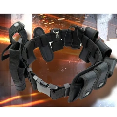 Adjustable Waterproof Outdoors Security Training Waist Pack 10 Piece Outdoor Set Multifunctional Waist Belt  Premium Adjustable high quality breathable Tactical Battle Belt and durable Duty Belt Outdoor Hunting Utility adjustable Belt
