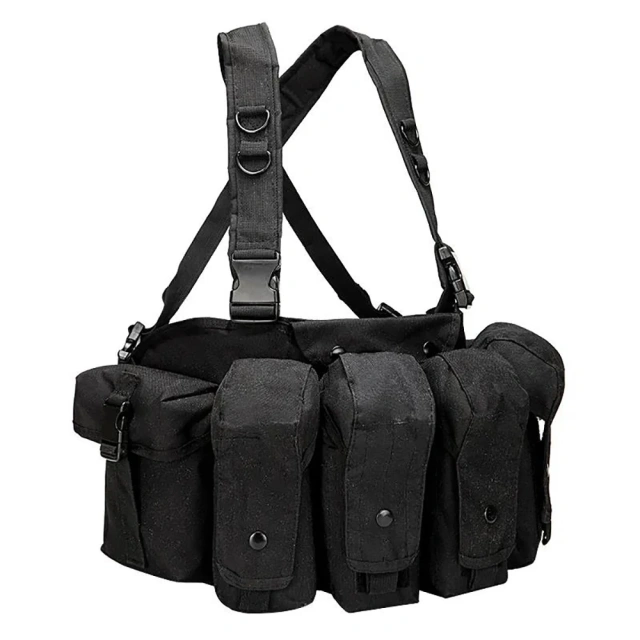 Wholesale Tactical Equipment Vest for Hunting Lightweight Tactical Vest Chest Rig Good Quality Camouflage Chest Rig Tactical Chest Rig Vest Durable Tactical Safety Vest Chest Rig Adjustable Tactical  Vest Chest Rig with Belly Pouch