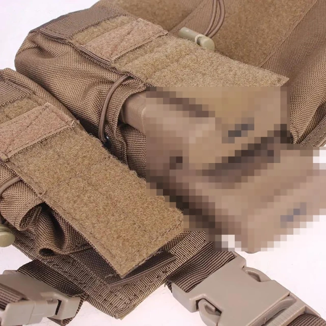 Tactical Equipment Chest Rigs Multi-pockets Tactical Pouch Chest Rig Outdoor Nylon Tactical Chest Harness Vest military Tactical Chest Pack Tactical Molle Chest Rig with Multi-Pockets Mag Pouch Training Tactical Vest