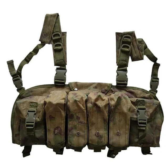 Customized Hunting Tactical Chest Rig High Quality Camouflage Molle Chest Rigs Outdoor Training Chest Rig for Tactical military Camouflage Tactical Vest Heavy Duty Tactical Chest Rig Camouflage Tactical Vest Chest Rig