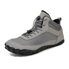 Wholesale Hiking Tactical Winter Athletic Shoes Men Women Fashionable Sports High Snow Boots Oxford multifunctional Sneakers Men Winter Snow Hiking Tactical Boots Male Ankle Warm Wear-resistant Plush Outdoor Work Waterproof Winter Oxford Boots