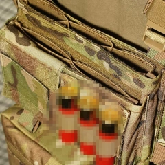 Tactical Micro Chest Rig with Magazine Holder Tactics Security Vest Outdoor Tactics Chest Rig Tactical Chest Rig Multifunctional Adjustable Tactical Vest with Mag Pouches Outdoor Camouflage Chest Rig