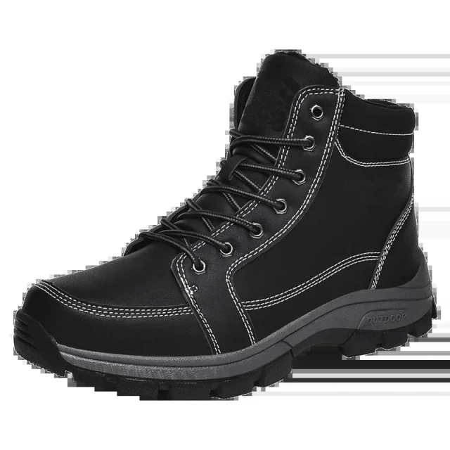 Winter Hiking Boots Tactical  Men Snow Warm Outdoor Sneakers Trekking Waterproof Large Size Wear-resistant Ankle Oxford Shoes Men Outdoor Winter Tactical Snow Super Warm Men Hiking Boots High Quality Waterproof High Top Big Size Men's Oxford Boots