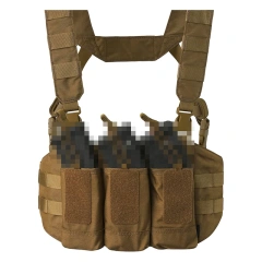 Customized Multi-functional Tactical Pouch Bags Chest Rig Training Tactical Chest Rig Heavy Duty Chest Rig for Tactical Wholesale Tactical Molle Chest Rig Heavy Duty Camouflage Tactical Chest Rig Vest for Outdoor Tactical Modular Vest