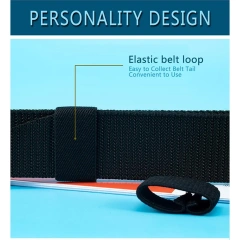 Hot Selling Adjustable Durable Training Nylon Belt High-quality Men Tactical Webbing Plastic Buckle Work Tactical Belt  Fashionable Sports Training Tactical Belt Men Belts Reinforced Nylon Web Work Tactical Belt with Cobra Buckle