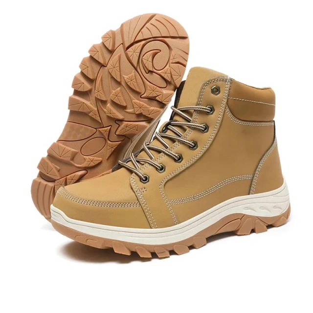 Winter Hiking Boots Tactical  Men Snow Warm Outdoor Sneakers Trekking Waterproof Large Size Wear-resistant Ankle Oxford Shoes Men Outdoor Winter Tactical Snow Super Warm Men Hiking Boots High Quality Waterproof High Top Big Size Men's Oxford Boots