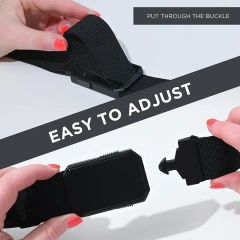 Adjustable Belt Men Discreet Unisex Invisible Heavy Duty Tactical Belt Men with Quick Release Buckle  High Quality Adjustable Training durable Tactical  Style Belt Riggers Heavy-Duty Adjustable Tactical Belt