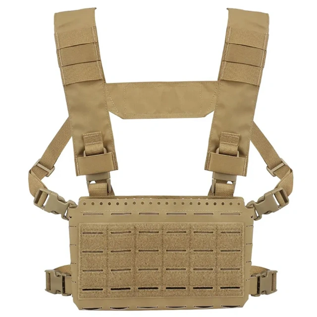 Customized Tactical Equipment Chest Rig Heavy Duty Tactical Micro Chest Rig with Pouch Tactical Plate Carrier Vest Wholesale Tactical Carrier Chest Rig with Pouches Tactical Micro Chest Rig Plate Carrier Vest Tactical Style Chest Rig