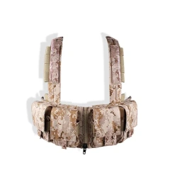 Lightweight Tactical Gear Vest Protective Tactical Chest Rig Tactical Chest Rig With Mag Pouch MOLLE Hunting Vest Hot Selling Camouflage Chest Rig Harness with Pouch Magazine Camouflage Molle Chest Rigs Hunting Tactical Chest Vest