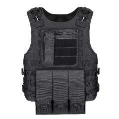 Hot Selling High Quality Hunting Training Vest Adjustable Tactical Hunting Vest Breathable Training Vest for OutdoorsTraining Vest assault Vest Outdoor Multi-Function stab-proof Sports EVA Thick Guard Vest