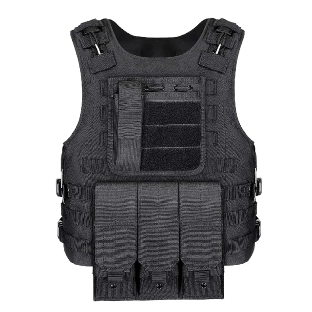 Hot Selling High Quality Hunting Training Vest Adjustable Tactical Hunting Vest Breathable Training Vest for OutdoorsTraining Vest assault Vest Outdoor Multi-Function stab-proof Sports EVA Thick Guard Vest