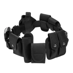 Mountaineering Outdoor Tactical Utility Belt Versatile Security Modular Equipment System Molded Duty Belt Hunting Accessories  High Quality Durable multifunctional Riggers Belts Heavy Duty Quick-Release Metal Buckle Tactical Belt