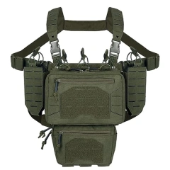 High Quality Tactical Chest Rig Quick Release Multifunctional Tactical Vest with Multi-Pockets Outdoor Chest Rig for Tactical Wholesale Price Tactical Equipment Chest Rig Outdoor Tactical Safety Chest Rig Camo Tactical Hunting Chest Rig