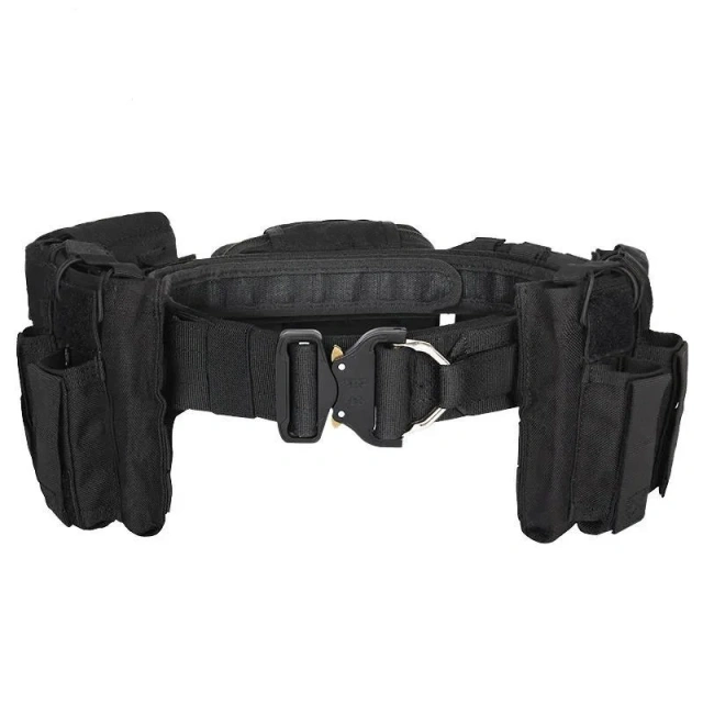 Outdoor Wear-resistant Tactical Waist Bag Storage Bag Hiking Pouch Comfortable Multifunctional Padded Belt Hunting  Durable Men's Sports Reversible Multifunctional Nylon Belt Casual Dress Golf Pants Shirts Shorts Nylon Tactical Belt