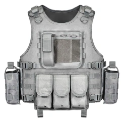 Wholesale Breathable Tactical Vest for Training Good Quality Assault Tactical Vest Outdoors Tactical Hunting Ves tQuick Release Assault Training Outdoor Vest for Men Wear-resistant Lightweight stab-proof Sports Training vest