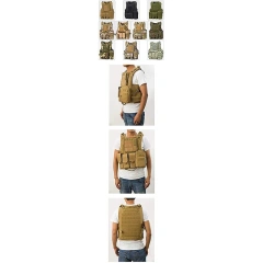 Assault Training Vest High Quality Tactical Equipment Vest for Training Outdoors Breathable Tactical Training Vest  Assault Harness Training Chest Vest for outdoors Breathable Paintball Sports Training equipment security vest