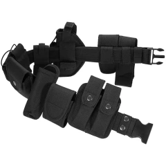 Outdoor Mountaineering Adjustable Heavy Duty Tactical Belt for Daily Commuting Hunting Training Sport Enthusiasts Utility Belt  Men Tactical Elastic Webbing Work Belts Nylon Adjustable Heavy Duty Quick Release Upgrade Buckle Stretch Belt