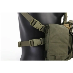Tactical Chest Rig for Hunting Outdoor Tactical Chest Harness Vest Camouflage Tactical Chest Rig Pouch Mag Bag Tactical Vest Chest Rig with Magazine Pouch High Quality Tactic Chest Rig Vest for Men Tactical Chest Hanging Vest