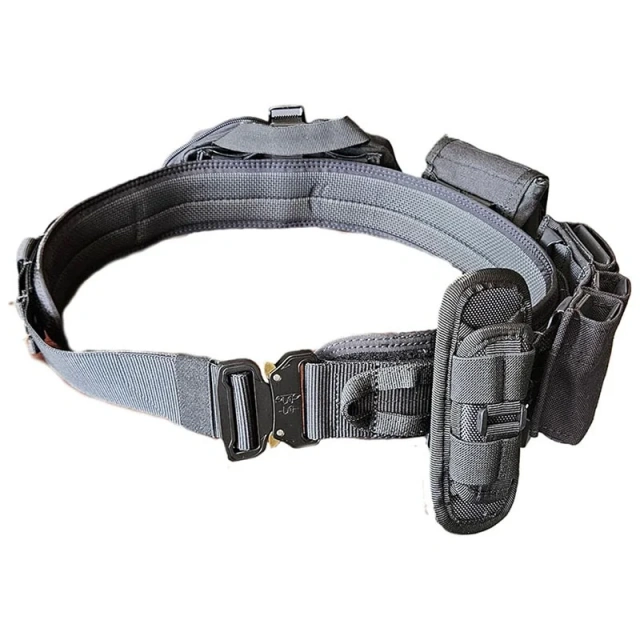 Multi-functional Camping and Everyday Use Security Duty Equipment Tactic Waist  Tactical Belt Duty Utility Waist Belts  Hot selling Breathable Wear-resistant Lightweight Tactical Belt Waterproof multifunctional Tactical Belt