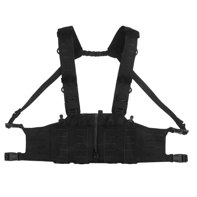 Tactical Equipment Vest Lightweight Tactical Chest Rig Hunting Vest Tactics Molle Chest Rig with Mag Pouch Wholesale Outdoor Tactical Chest Vest Rig Bag Heavy Duty Field Training Vest Multifunctional Camouflage Chest Rig