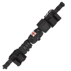 Hiking Training Quick-release Buckle Hunting Tactics Duty Security High Density Material Traffic Tactical Wear-resistant Belt  Training Wear-resistant Elastic Belts Men Tactical Duty Outdoor D-ring Buckle Wear-resistant Men's Tactical Belt