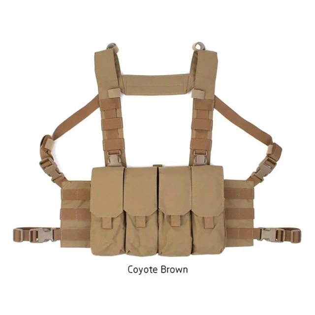 Wholesale Tactical Quick Release Chest Rig Vest High Quality Tactical Mole Vest Chest Rig Tactical Hunting Vest Bag Training Equipment Hunting Chest Vest Tactical Vest MOLLE Chest Rig Quick Release Tactical Belly Chest Rig